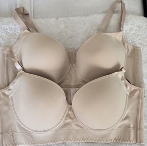 Elegant Beige Full Support Bra
